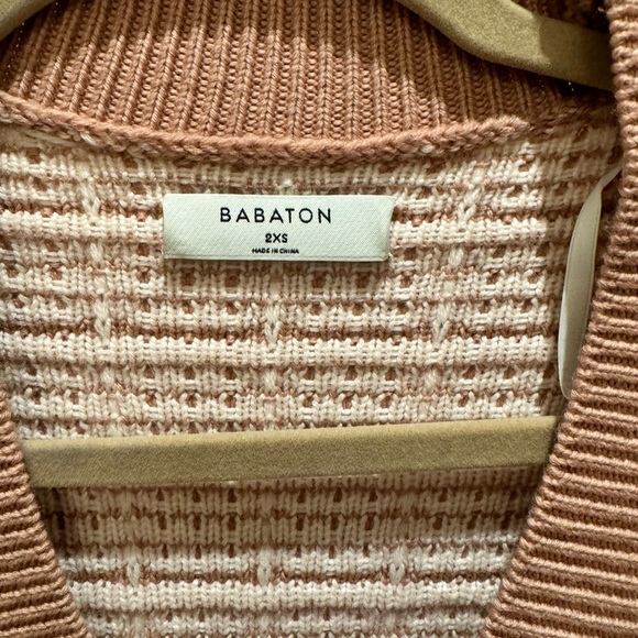 Pink tweed cardigan - Picture 2 of 2